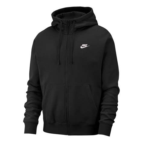 nike fleece hoody schwarz weiß xxl|Nike Sportswear Club Fleece Hoodie.